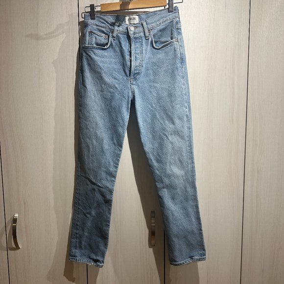 EUC Agolde Riley Straight Leg Crop - 24 - Picture 2 of 9